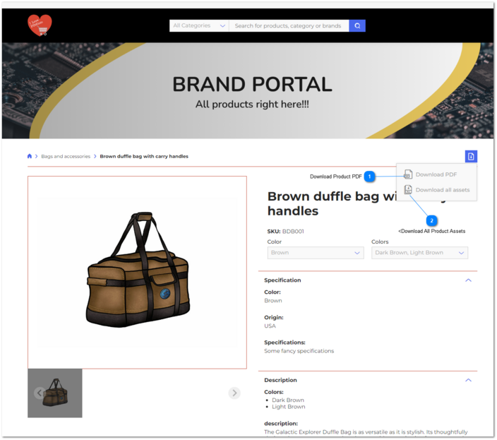 Brand Portals and PIM 